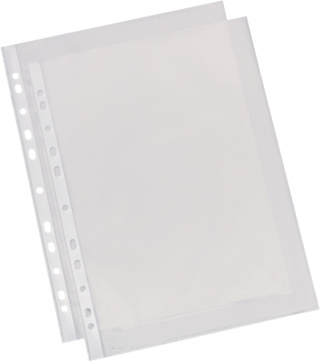 Folii de protectie, A4, standard, 43 microni, 100 buc/set, Esselte